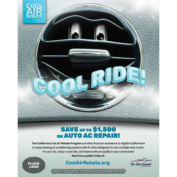 thumbnail of 16x20 Cool Air Rebate poster